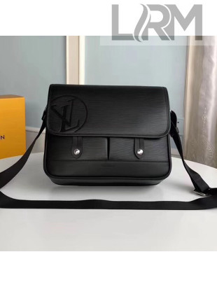Louis Vuitton PM Epi Leather Men's Messenger Bag Black M53492 2018