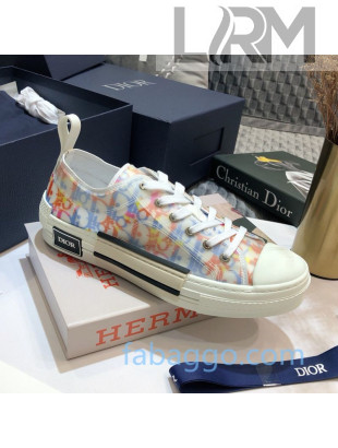 Dior B23 Low-top Sneakers in Multicolor Oblique Canvas 33 2020 (For Women and Men)