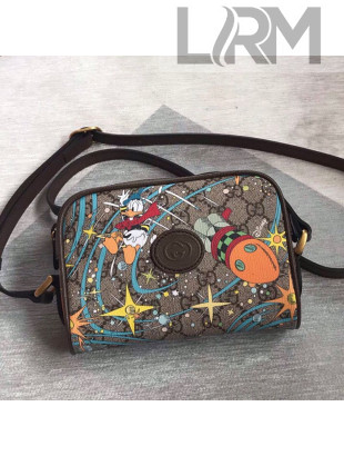 Gucci x Disney Donald Duck GG Canvas Mini Shoulder Bag 648124 Beige 2020
