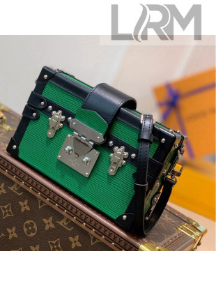 Louis Vuitton Petite Malle Trunk Bag in Epi Leather M40273 Green 2021