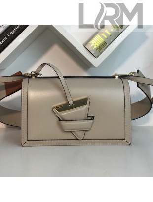 Loewe Barcelona Medium Bag in Box Calfskin Light Grey 2021