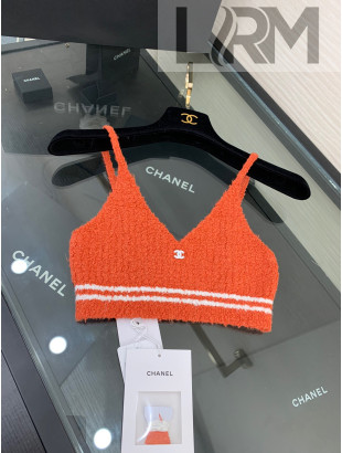 Chanel Bra Vest Orange 2022 08