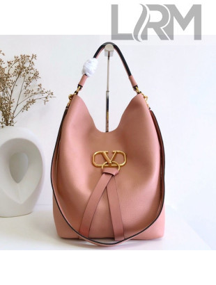 Valentino VRING Hobo Shoulder Bag Pink 2019