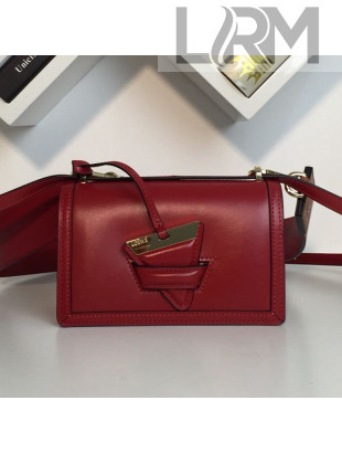Loewe Barcelona Mini Bag in Box Calfskin Scarlet Red 2021