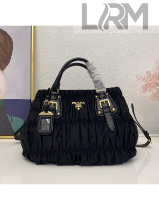 Prada Nylon Top Handle Bag BN1789 Black 2021