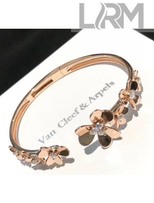 Van Cleef & Arpels Frivole Bracelet 20 Pink Gold 2020
