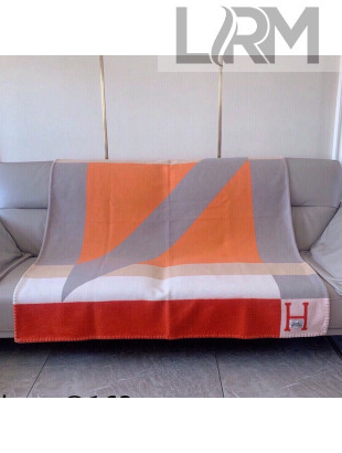Hermes Cashmere Blanket 135x170cm Red 2021 21100782