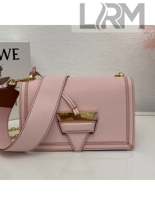 Loewe Barcelona Medium Bag in Grained Calfskin Pink 2021