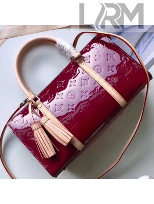 Louis Vuitton Monogram Embossed Leather Neo Triangle Bag M96052 Burgundy 2018