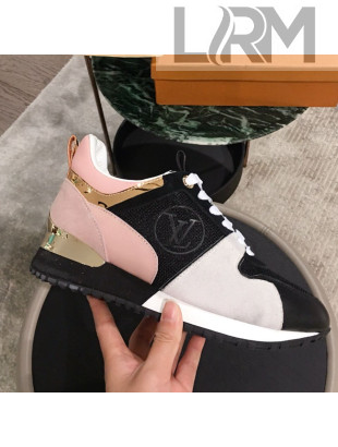 Louis Vuitton Run Away Sneaker 1A4XNL Pink/Black 2019(For Men and Women)