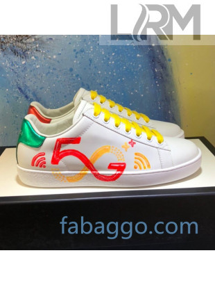 Gucci Ace Sneakers in Luminous Print Silky Calfskin 04 (For Women and Men) 