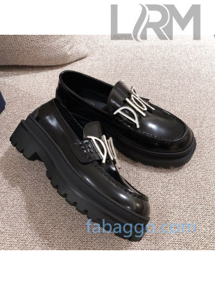 Dior x Shawn Platform Loafers Black 2020