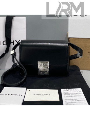 Givenchy Small 4G Bag in Smooth Box Leather Black/Silver 2021