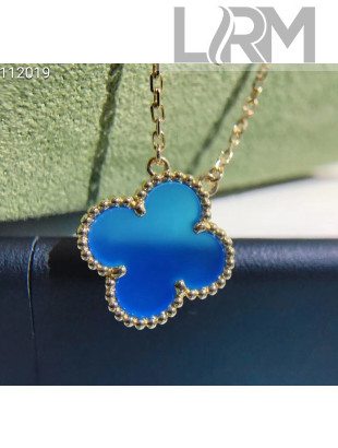 Van Cleef & Arpels Blue Necklace 206121 2020