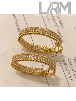 Van Cleef & Arpels Crystal Earrings 37 Gold 2020