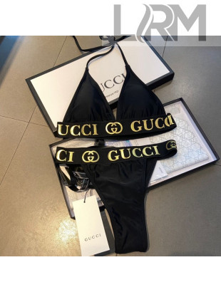 Gucci Swimwear GS09 Black/Gold 2021