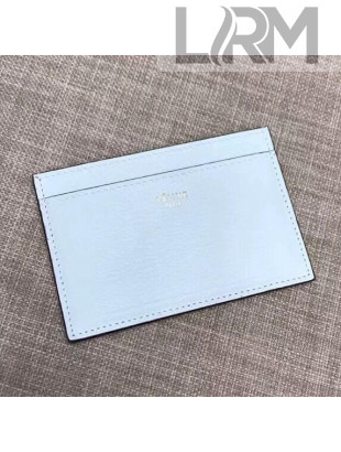 Celine Grained Leather Card Holder White 2018