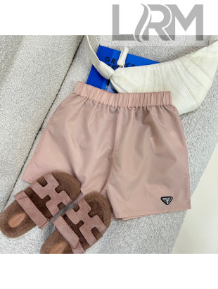 Prada Nylon Shorts Pink 2022 031238