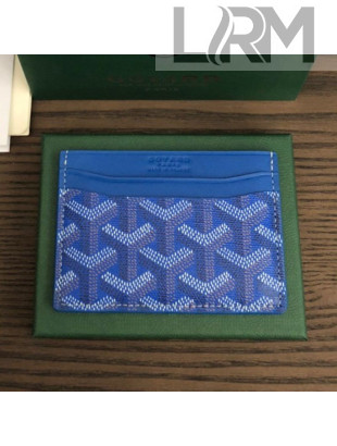 Goyard Card Holder Wallet Royal Blue 2021