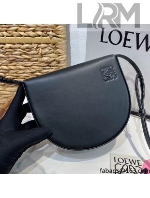 Loewe Heel Bag in Soft Calfskin Black 2021 Top