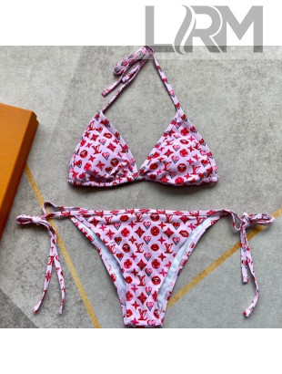 Louis Vuitton Monogram Love Swimwear LVS36 Pink 2021