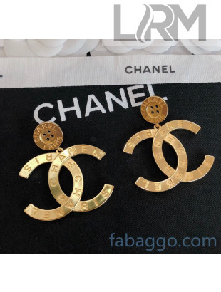 Chanel Button CC Earring CE2081215 2020