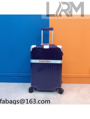 Rimowa Hybrid Travel Luggage 20/26/30inches Shiny Blue 21 102617