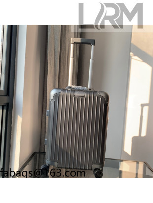 Rimowa Original Travel Luggage Mercury Grey 20/26/30 inches 2021 102621