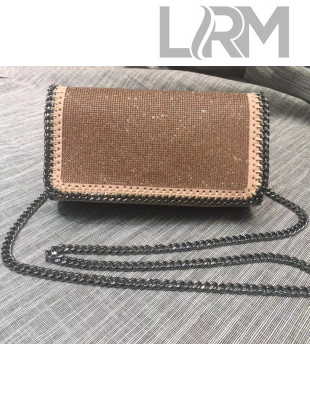Stella McCartney Falabella Cross Body Bag 22cm with Diamond-cut Pink 2018