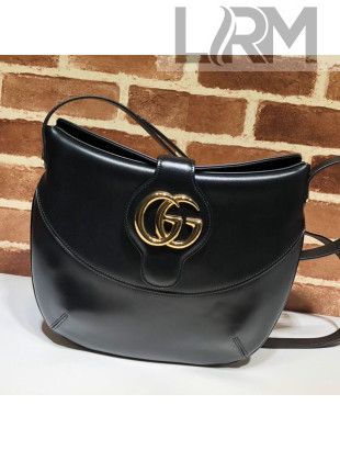 Gucci Arli Medium Shoulder Bag 568857 Black 2019