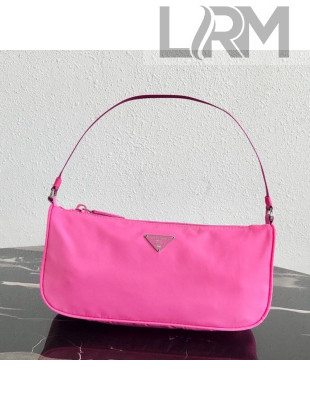 Prada Nylon Hobo Bag 1N1419 Pink 2019