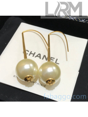 Chanel Pearl Earrings CE2081412 2020