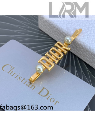 Dior Headband Gold 2021 100824