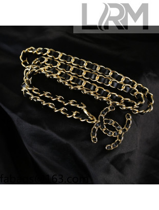 Chanel Leather Chain Belt 2021 100830
