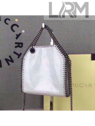 Stella McCartney Tiny Falabella Tote Bag 18cm White/Silver 2020