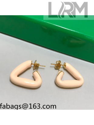Bottega Veneta Small Earrings Apricot 2021 082540