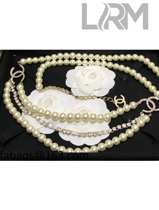 Chanel Pearl Chain Belt 2021 100835