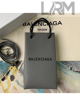 Balenciaga Water Bottle Mini Crossbody Bag Dark Grey 2019