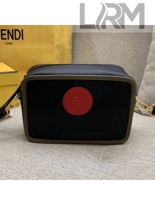 Fendi Leather Mini Camera Case Bag Black 2018