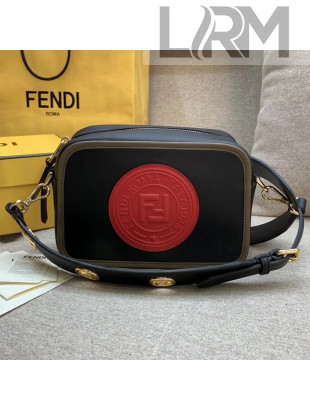 Fendi Leather Camera Case Bag Black 2018