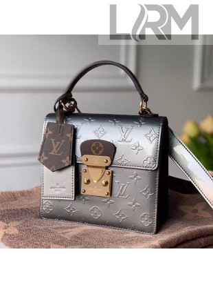 Louis Vuitton Spring Street in Silver Monogram Leather M90567 2020