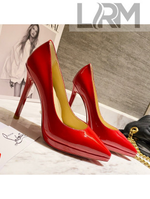Christian Louboutin Pointed-toe Platform Pumps 11.5cm Red 2021