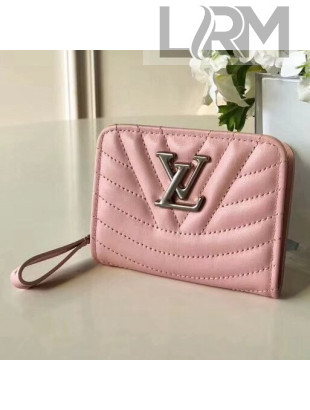 Louis Vuitton New Wave Short Zip Wallet Pink 2018