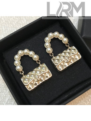 Chanel Bag Earrings CH21041604 Gold 2021