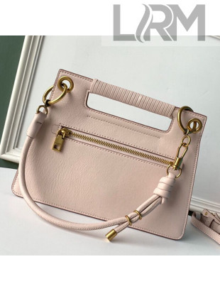 Givenchy Small Whip Top Handle Bag in Smooth Leather Pink 2019
