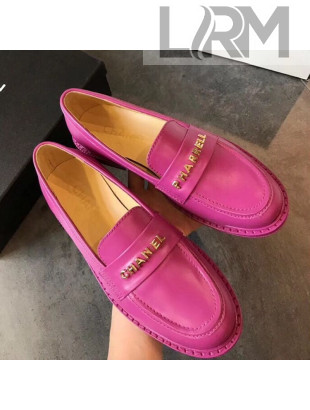 Chanel x Pharrell Flat Loafers Pink 2019