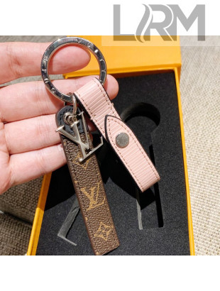 Louis Vuitton Belt Tab Epi Bag Charm and Key Holder Pink 2021