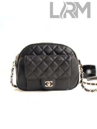 Chanel Camera Case Bag in Grained Calfskin AS0005 Black 2019