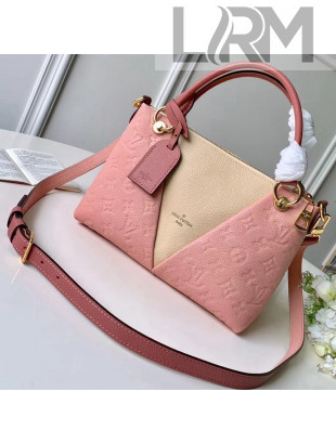 Louis Vuitton Grained Calfskin V Vote BB Bag Pink 2019