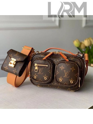 Louis Vuitton Monogram Canvas Camera Messenger Bag with Pouch M45672 2020